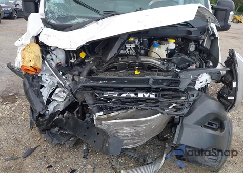 2025 Ram Promaster 3500 Tradesman High Roof 159 Wb W/Pass Seat из США, поврежденный, VIN 3C6MRVHG3SE529997